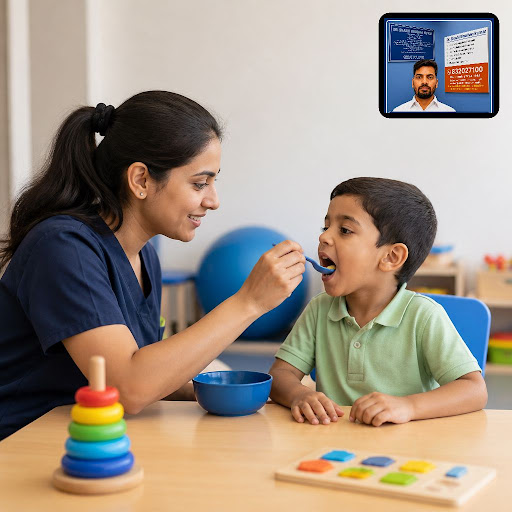 Feeding time should be happy, not stressful. At Creative kids Rehabilitation centre Pvt Ltd, Deve… post image