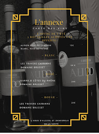 Menu L'Annexe Bar restaurant pizzeria glacier Page 5