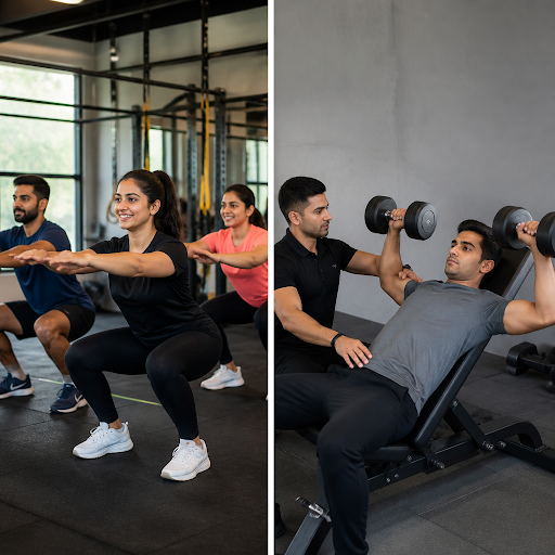 Confused whether to join group fitness classes or book a personal trainer? At Shred Fitness in At… post image