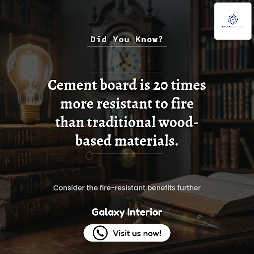 Galaxy Interior supplies high-quality Cement Board, along with Glasswool and Ceiling Channel prod… post image
