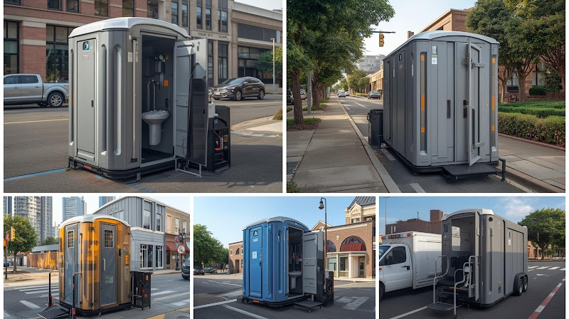 Skillful Street Portable Toilets