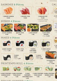Menu SUSHI FABRON Page 2