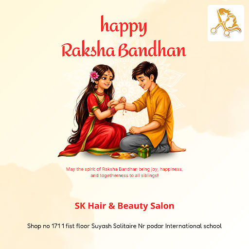 Celebrate Rakshabandhan with flawless hair at SK Hair & Beauty Salon, your trusted unisex hair sa… post image