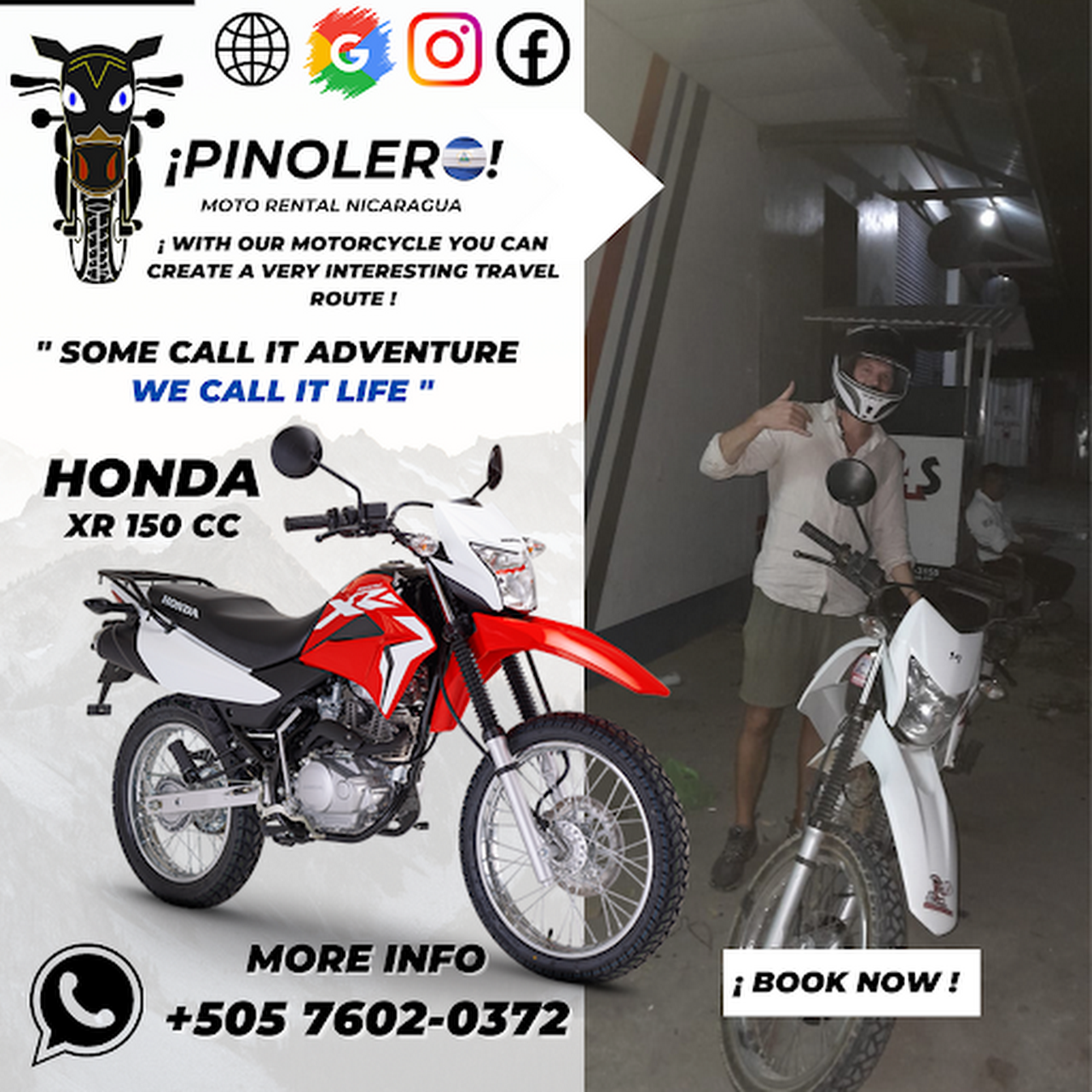 Honda Motos Nicaragua added a new - Honda Motos Nicaragua