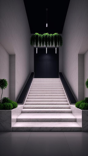 Elevate your home's elegance with our exquisite White Marble Stairs! ✨  Made from the finest Indi… post image