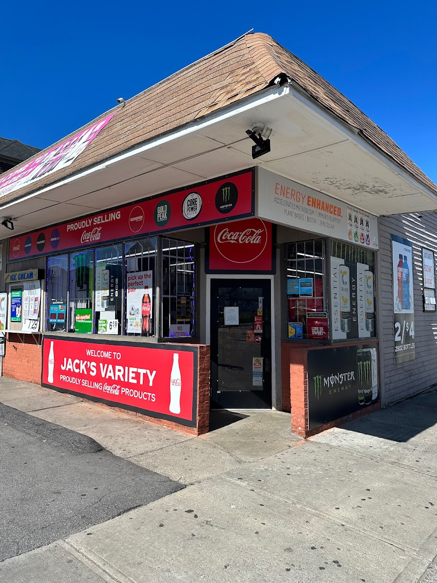 Clean laundry equipment at Jack's Variety & Laundromat in Worcester, MA