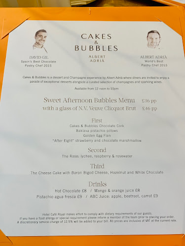 Cakes & Bubbles by Albert Adrià