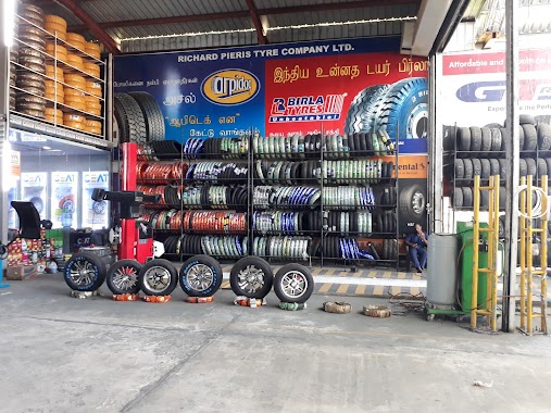 Serendib Tyre and Battery (New Tyre & Ad/Rb/Rk Tyres and New Batterys and New&Old Wheels And Work Shop, Author: Ahamed Zuhry