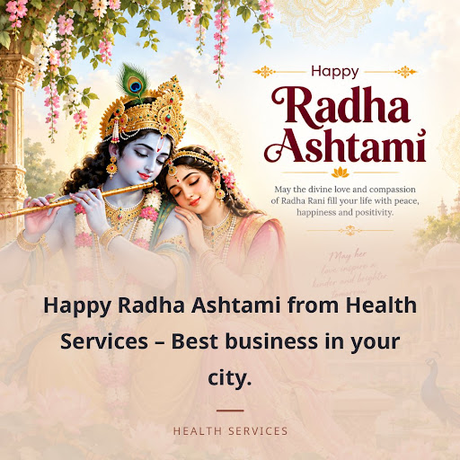 Happy Radha Ashtami from Health Services – Best business in your city. post image