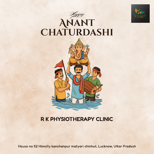 Wishing a happy and pain-free Ananta Chaturdashi to all! At R K Physiotherapy Clinic in Lucknow,… post image