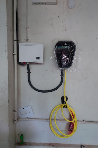 Ev charger installation #mohali#chandigarh#kharar#⚡⚡ post image