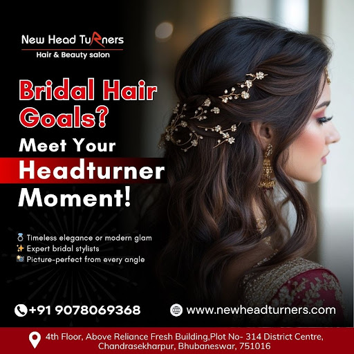 New Head Turners – Hair & Beauty Salon in Chandrasekharpur, Bhubaneswar, offers premium bridal ha… post image