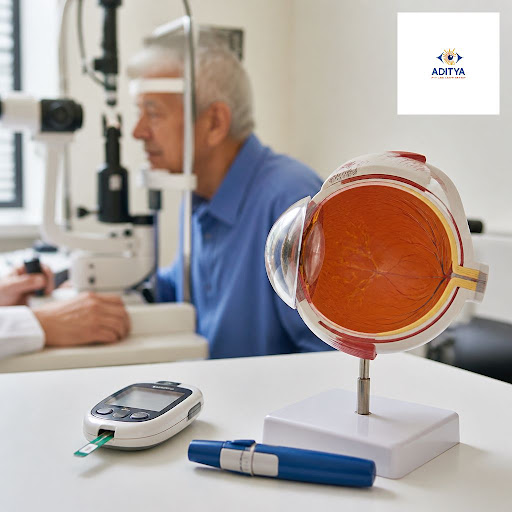 Diabetes can silently damage the delicate blood vessels in your eyes, leading to diabetic retinop…