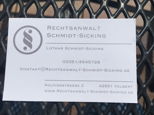 Rechtsanwalt Lothar Schmidt-Sicking Gallery - Germany