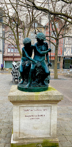Idylle ou la Peche,Joseph-marius Ramus - Thumbnail