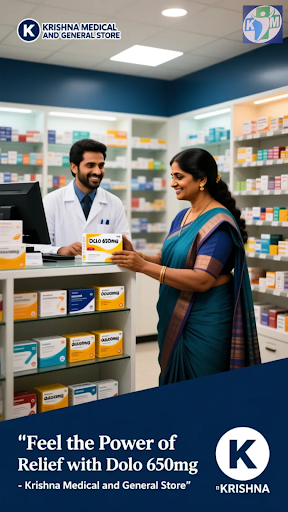 Unlock Exclusive Offer on Dolo 650mg Tab at Krishna Medical & General Store! post image