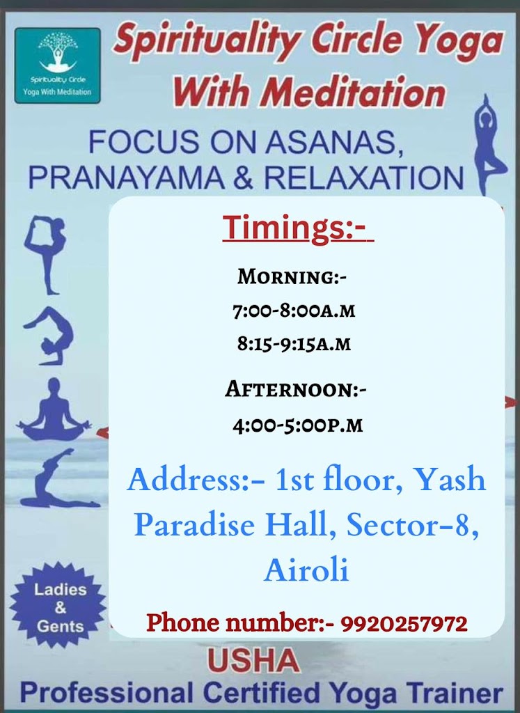 Spirituality Circle Yoga With Meditation