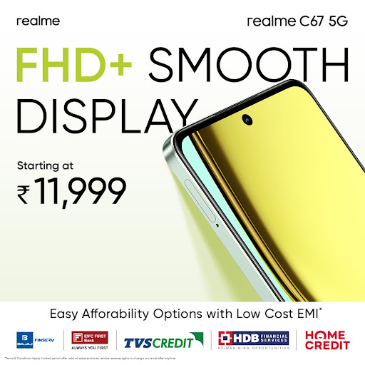  Elevate your mobile experience with the power-packed #realmeC675G!  Enjoy breathtaking visuals…