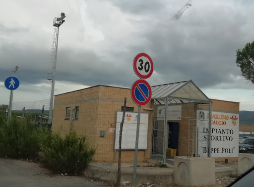 Scarlino calcio, impianti sportivi "Beppe Poli" Logo