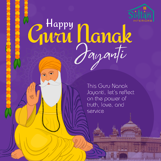 ✨ Happy Guru Purab! May the divine light of Guru Nanak Dev Ji guide your life with peace, love, a…