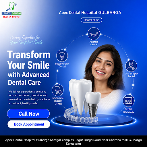 Apex Dental Hospital GULBARGA offers expert aligners for a comfortable and discreet teeth straigh… post image
