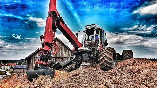 Schreitbaggerarbeiten, Baggerarbeiten Landschaftspflege Schobel - Thumbnail