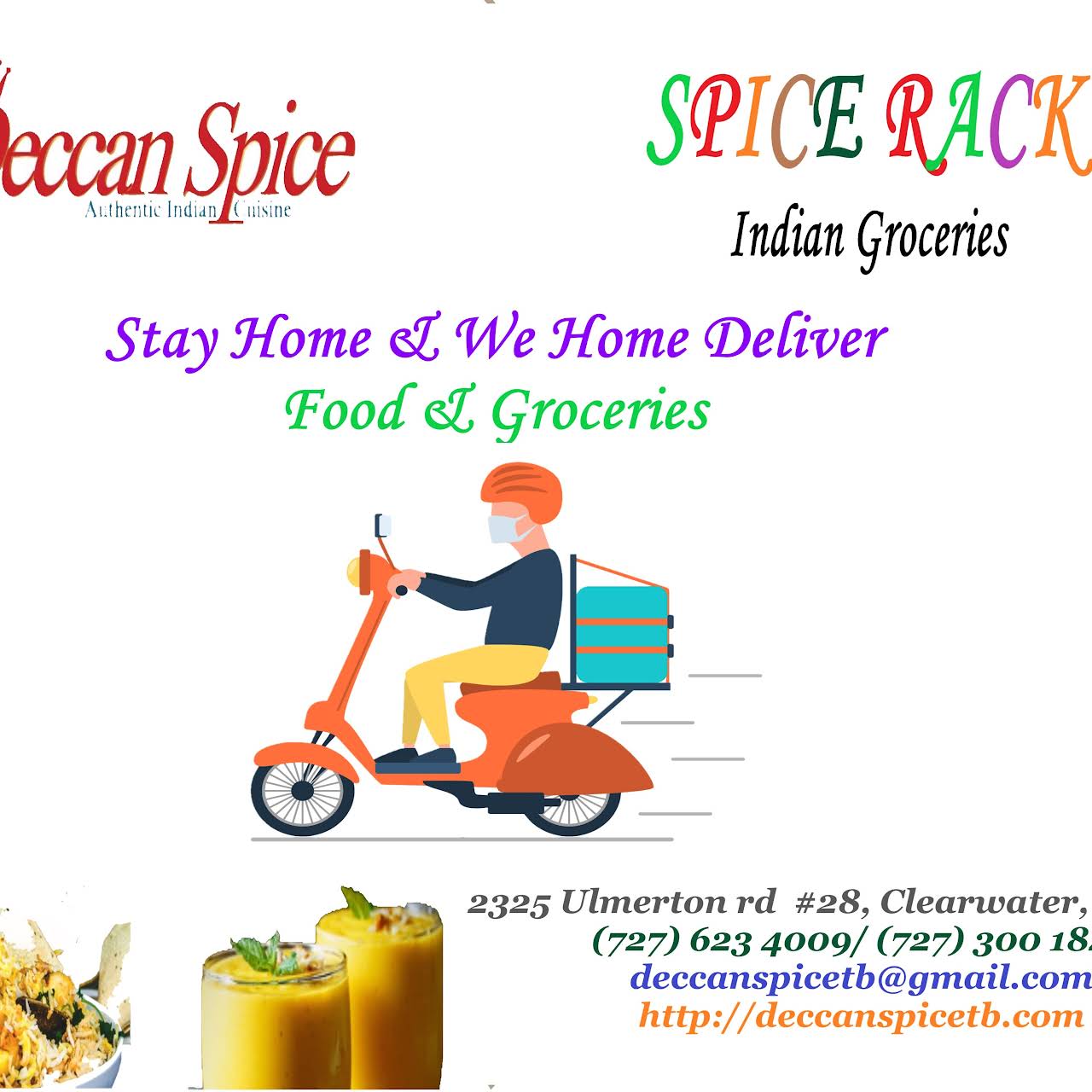Deccan Spice Tampa Indian Restaurant Indian Restaurant St
