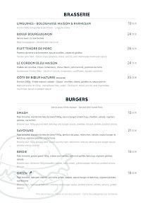 Menu La Hutte | Restaurant Page 1