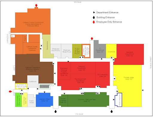 Calhoun County Commission and Administration Building Gallery - United States