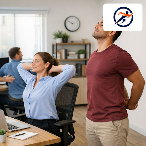 Spending long hours at a desk can slowly damage your posture, trigger stiff neck, back pain and h…