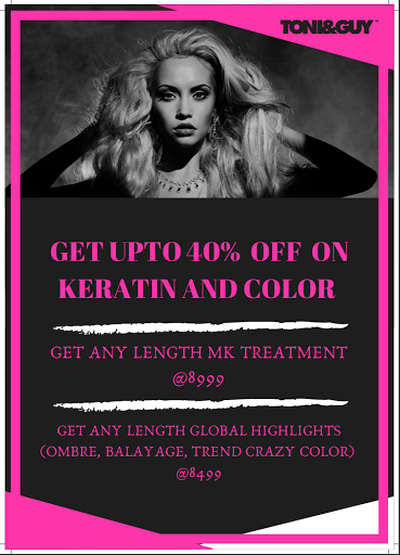 Toni Guy Whitefield Beauty Salon In Bengaluru