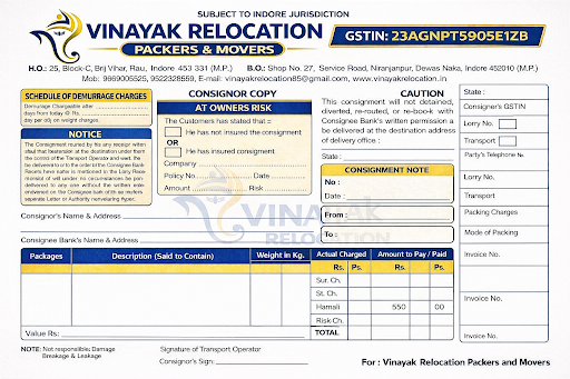 Vinayak Relocation Packers and Movers – Indore is a trusted and professional relocation service p…