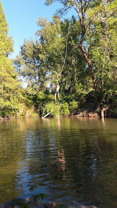 Slate Creek Rope Swing