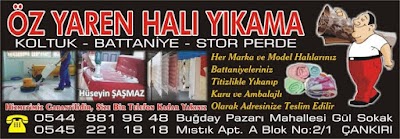 ÖZ YAREN HALI YIKAMA