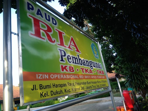 PAUD RIA Pembangunan, Author: Vran Indra