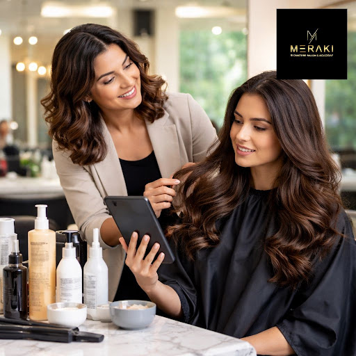 Healthy, beautiful hair starts with the right daily routine. At Meraki Signature Salon and Academ… post image