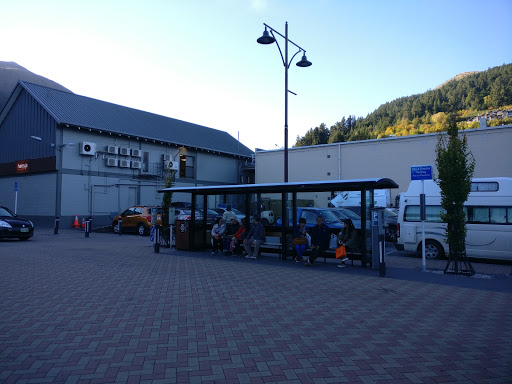 InterCity Bus Stop Queenstown Gallery - New Zealand