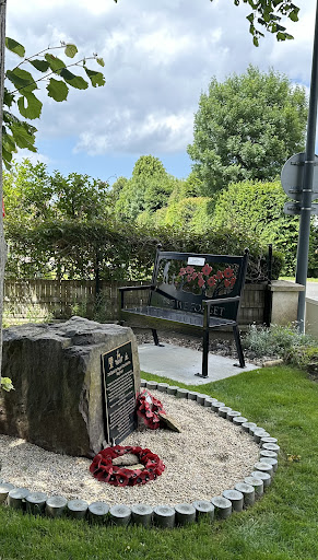 Royal Warwickshire Regiment Lébisey Memorial Plaque - Thumbnail