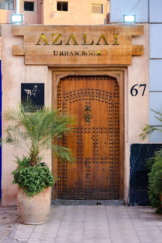 Azalai urban souk by null