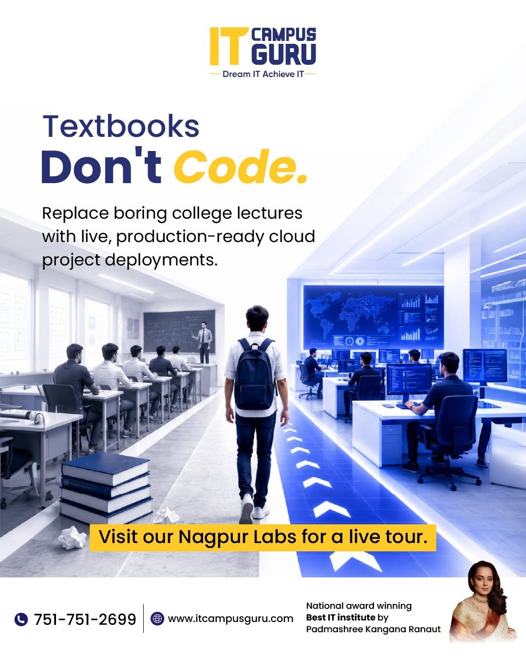 Build skills that go beyond classroom learning with our AI Course in…