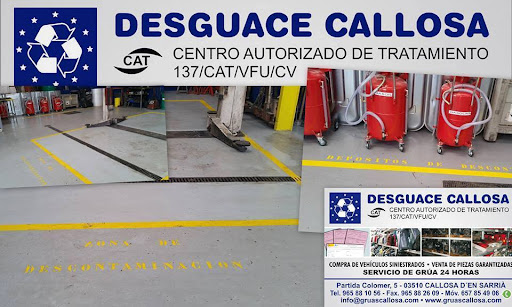 Desguace Callosa y Taller Fausto, S.L.U. Alicante/Alacant Callosa d'en Sarrià