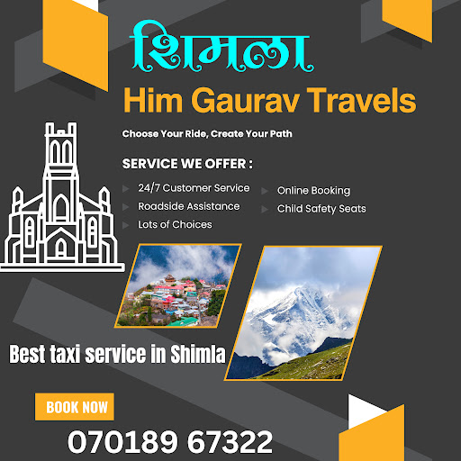 𝗛𝗶𝗺 𝗚𝗮𝘂𝗿𝗮𝘃 𝗧𝗿𝗮𝘃𝗲𝗹𝘀 offers reliable taxi service in Shimla, providing comfortable and safe travel… post image