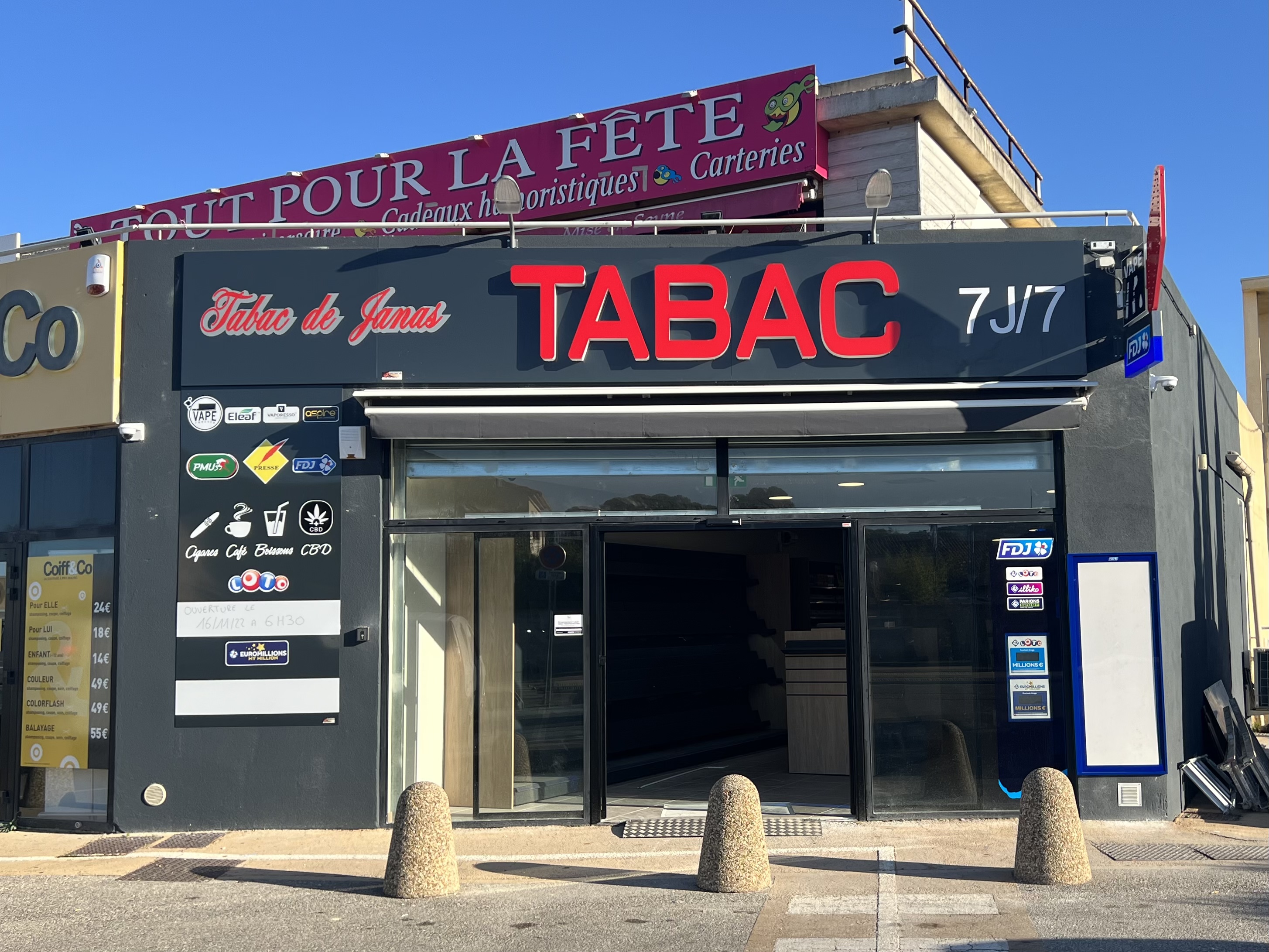 Tabac janas vape cbd presse fdj à La Seyne-sur-Mer