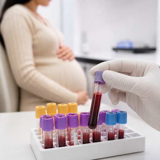 Regular blood tests are a vital part of safe prenatal care, helping track both mother and baby th… post image