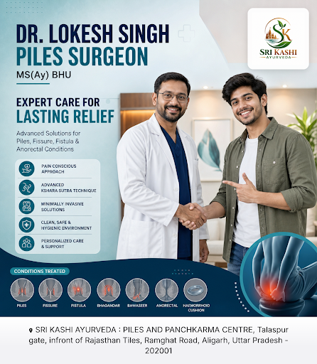 Dr. Lokesh Singh is the best piles doctor in Aligarh, specializing in hemmoriods, fissure, fistul… post image