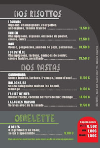 Menu Chez Tonton's Lourdes, restaurant pizzeria Page 1