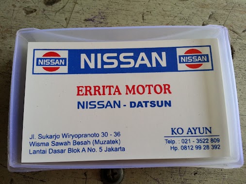 Errita Motor Nissan, Author: Martin Susanto