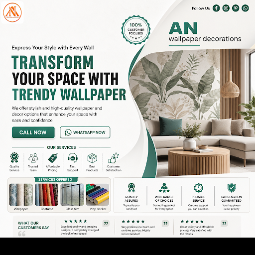 Discover stylish wallpaper and unique costumes at AN wallpaper decorations, your local shop for c…