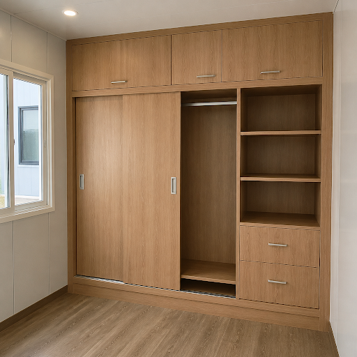 Upgrade your prefab rooms and puff panel house with smart, space-saving interiors from PORTA CABI… post image