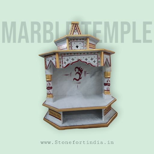 Marble painting temple Gujarati pattern post image